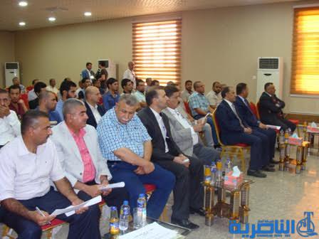 غرفة تجارة الناصرية تحتضن الموتمر الزراعي لتطوير الحدائق والمتنزهات نظمته مديرية بلديات ذي قار