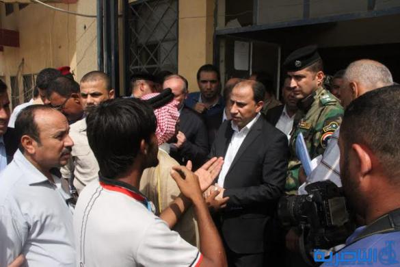 بالصور : محافظ ذي قار يشرف على حملة خدمية واسعة في قضاء الرفاعي  شاركت فيها اكثر من 50 الية خدمية اختصاصية