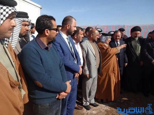 صحة ذي قار تضع الحجر الأساس لمشروع مستشفى قلعة سكر