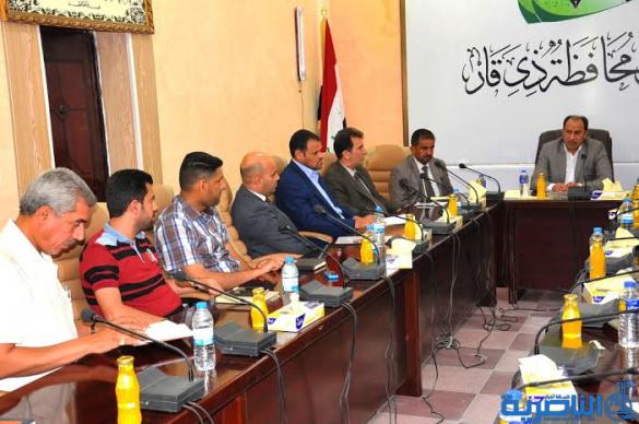 محافظ ذي قار يتراس اجتماع مدراء المؤسسات الحكومية ويبحث جملة من القضايا المتعلقة بالخدمات الاساسية - تقرير مصور -