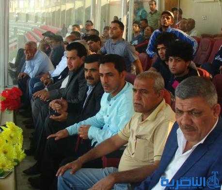  تعادل فريق نادي الناصرية لكرة القدم وضيفه القرنة 1-