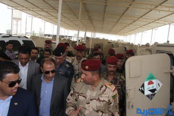 محافظ ذي قار يتفقد القطعات العسكرية برفقة محافظ المثنى وقائد عمليات الرافدين - تقرير مصور-