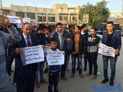 بالصور : متظاهرو الناصرية ينددون بالتدخل التركي ويستهجنون تصرفات البارزاني والنجيفي