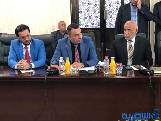 مجلس ذي قار يعد بنقل مطالب متظاهري وزارة الاعمار الى رئاسة الوزراء