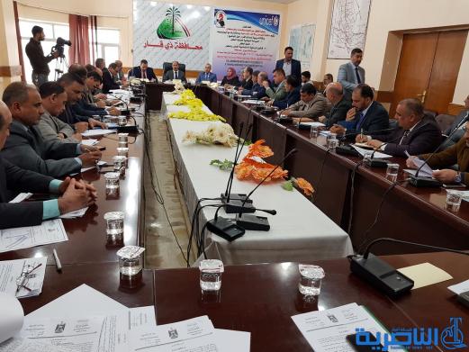 محافظ ذي قار يمهل الوحدات الادارية اسبوع لاستكمال خططها لموازنة 2019
