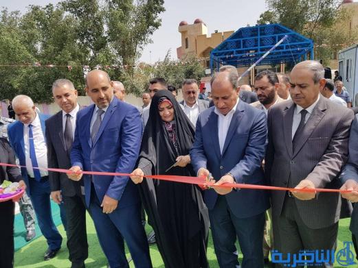 الناصري يفتتح معرض الزهور الخامس لبلديات ذي قار 