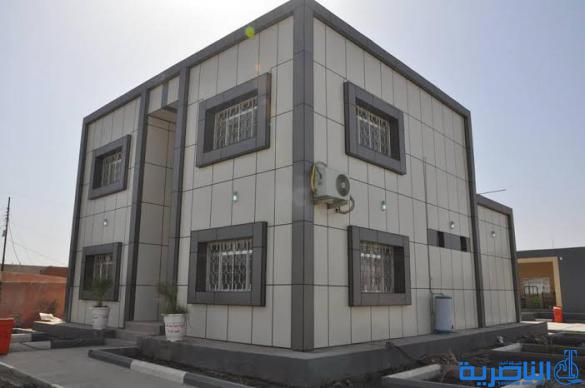 إنجاز إنشاء مبنى المستوصف البيطري في سوق الشيوخ