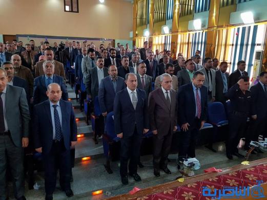الناصري يشارك في مؤتمر نقل الصلاحيات ويؤكد على اهمية صنع المحافظة لقرارها - تقرير مصور -