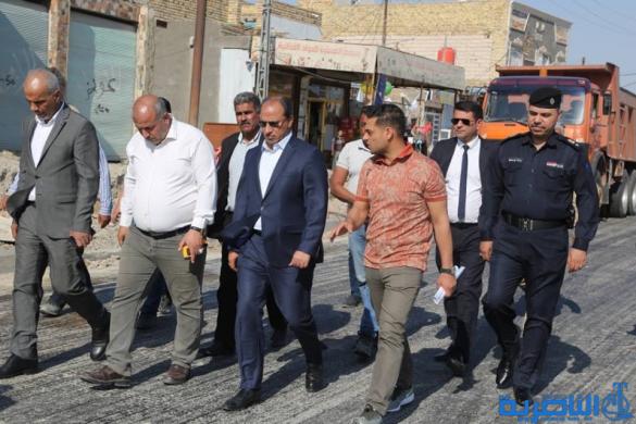 الناصري:انجاز المشاريع الخدمية في مناطق سومر قريبا