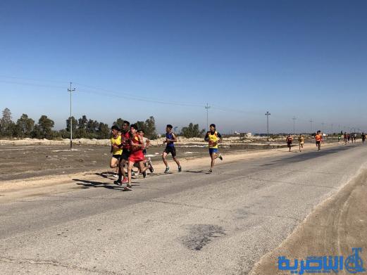 بالصور:الناصرية تحتضن بطولة العراق لسباقات الطريق 