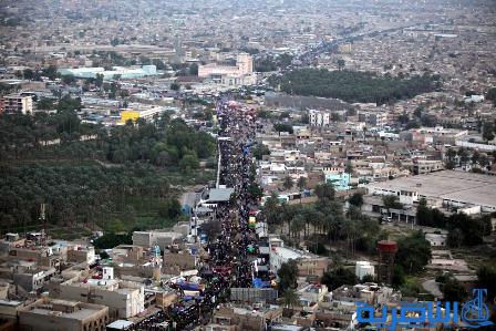 بالصور.. شوارع بغداد تكتظ بقاصدي &quot;باب الحوائج&quot;