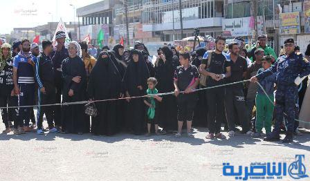  بالصور.. استمرار التوافد على &quot;باب الحوائج&quot;