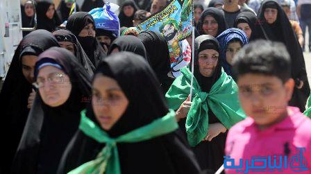  بالصور.. استمرار التوافد على &quot;باب الحوائج&quot;