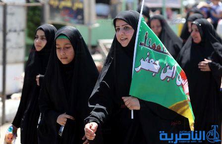  بالصور.. استمرار التوافد على &quot;باب الحوائج&quot;
