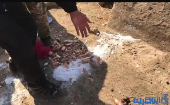 بالصور.. احد انفاق الرايات البيض شرق الطوز