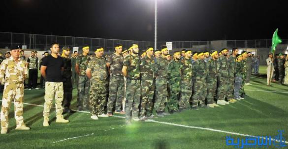 محافظ ذي قار يشارك في حفل تخرج دورة جديدة من المتطوعين في الحشد الشعبي بقضاء الشطرة - تقرير مصور -