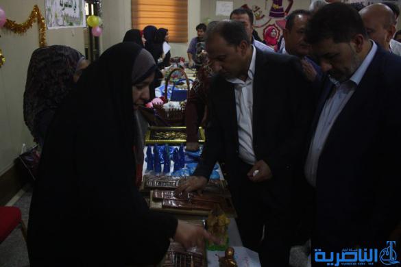  اقامة معرض للصناعات الحرفية في الناصرية - تقرير مصور -