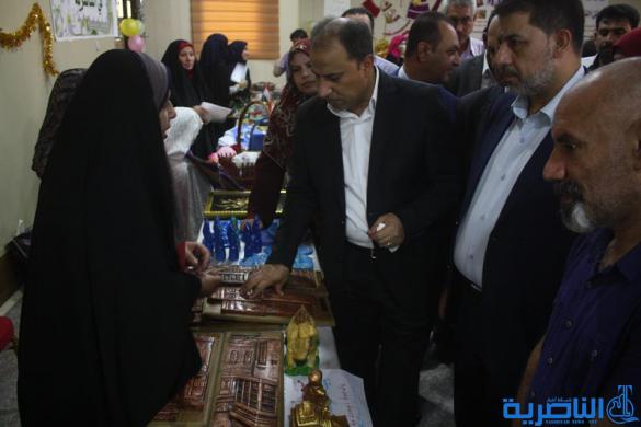  اقامة معرض للصناعات الحرفية في الناصرية - تقرير مصور -