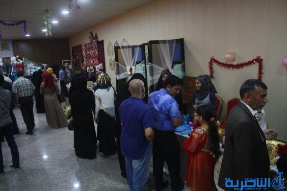  اقامة معرض للصناعات الحرفية في الناصرية - تقرير مصور -
