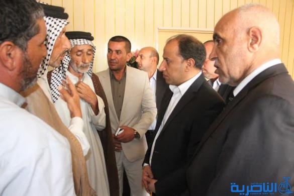 بالصور : محافظ ذي قار يشرف على حملة خدمية واسعة في قضاء الرفاعي  شاركت فيها اكثر من 50 الية خدمية اختصاصية