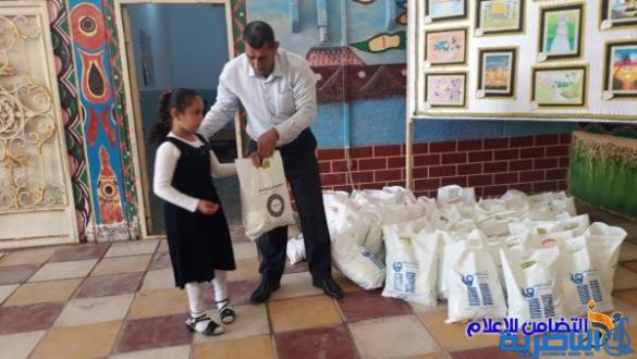 مدارس ومبرات التضامن في ذي قار تباشر بتوزيع السلة الغذائية الرمضانية على تلاميذها الأيتام