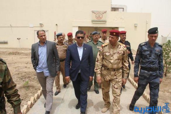 محافظ ذي قار يتفقد القطعات العسكرية برفقة محافظ المثنى وقائد عمليات الرافدين - تقرير مصور-