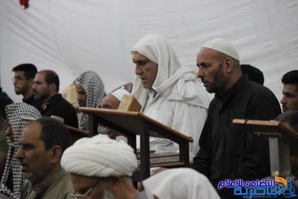 عشرات المصلين يحيون سنة الاعتكاف بمسجد الشيخ عباس الكبير في الناصرية - تقرير مصور - 