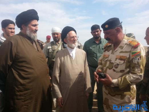 بالصور :الجيش والحشد الشعبي من اهالي ذي قار يطهرون جبال حمرين قي محافظة صلاح الدين