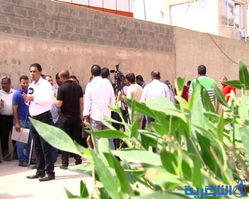  صحافيو ذي قار يتظاهرون لالغاء شرط مسقط الراس في توزيع الاراضي السكنية - تقرير مصور -