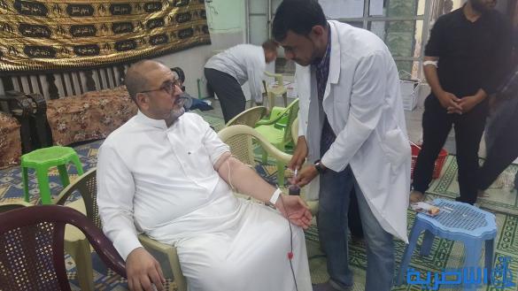 بالصور:جمعية التضامن الاسلامي تنظم حملة للتبرع بالدم في التاسع من المحرم