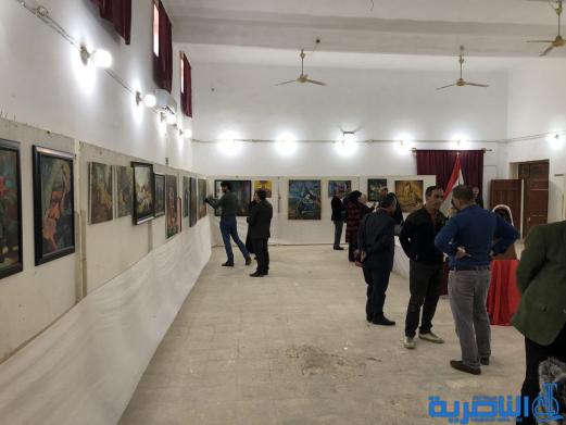 التربية تقيم معرضها السنوي لاعمال مشرفي ومعلمي الفنية في ذي قار