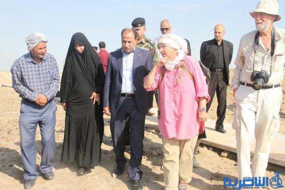 محافظ ذي قار: بعثة من 5 جامعات امريكية بدأت التنقيب بمحيط بيت ابراهيم الخليل - تقرير مصور -