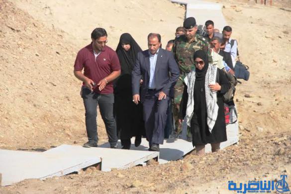 محافظ ذي قار: بعثة من 5 جامعات امريكية بدأت التنقيب بمحيط بيت ابراهيم الخليل - تقرير مصور -