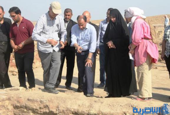 محافظ ذي قار: بعثة من 5 جامعات امريكية بدأت التنقيب بمحيط بيت ابراهيم الخليل - تقرير مصور -