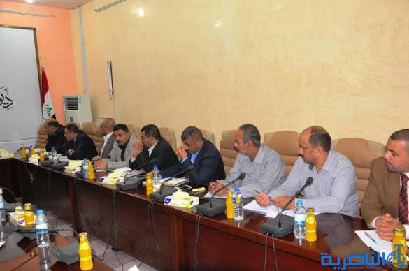 محافظ ذي قار يتراس اجتماع مدراء المؤسسات الحكومية ويبحث جملة من القضايا المتعلقة بالخدمات الاساسية - تقرير مصور -