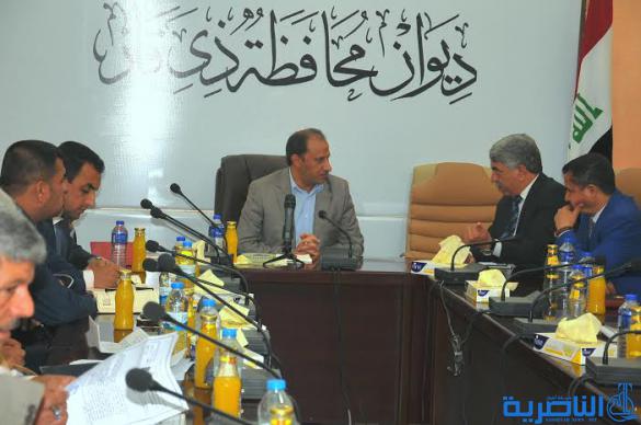 محافظ ذي قار يعقد اجتماع الوحدات الادارية ويصف اعلان وزارة الكهرباء عن تجهيز المحافظة بـ 24 ساعة بغير الواقعي