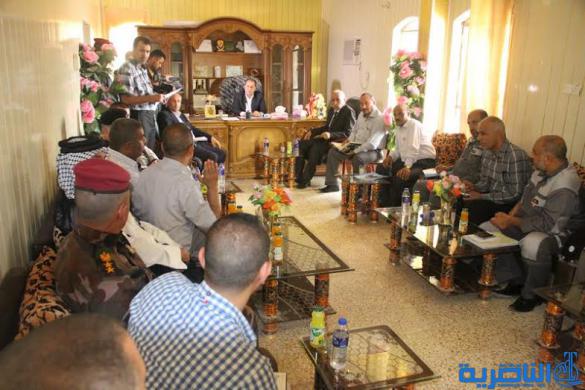 بالصور : محافظ ذي قار يشرف على حملة خدمية واسعة في قضاء الرفاعي  شاركت فيها اكثر من 50 الية خدمية اختصاصية