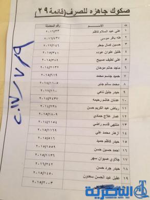 قوائم باسماء وجبة جديدة من قروض صندوق الاسكان في ذي قار