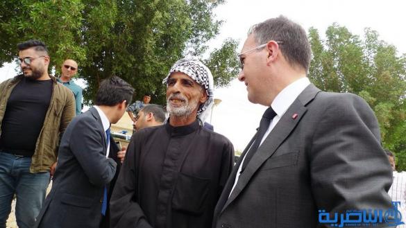 بالصور .. هور الناصرية يحمل السفير التركي رسالة الى انقرة : لا تحرموننا المياه
