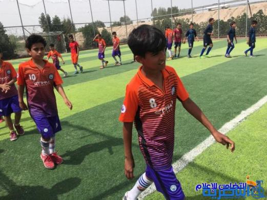 انطلاق البطولة الكروية لمدارس ومبرات التضامن للأيتام في ذي قار‎