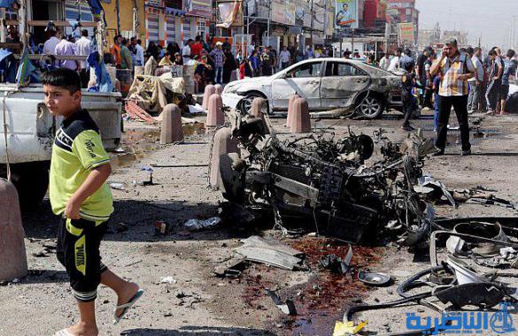 مقتل وإصابة ٦٠ شخصا بتفجير استهدف سوق جميله شرقي بغداد