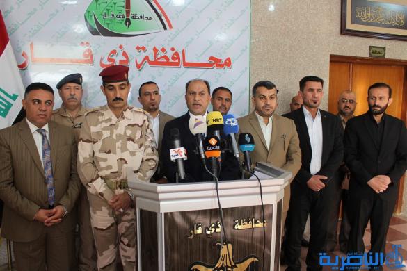 محافظ ذي قار يدعو لاجتماع الحكومات المحلية لمحافظات الوسط والجنوب لإيجاد حلول لازمة المياه