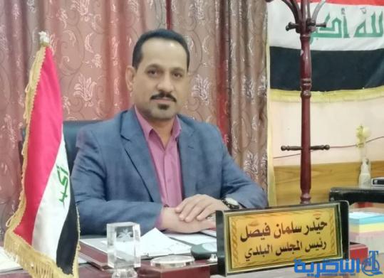 ‎بلدية الفضلية تنفذ حملة لردم البرك وفرش السبيس في الناحية 