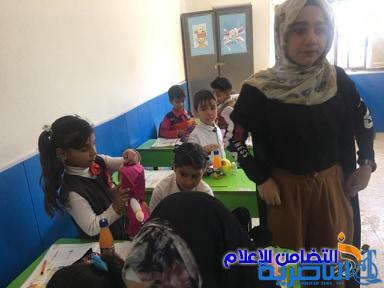 وفد من طلبة كلية الآداب يزور مبرة التضامن للأيتام في الناصرية