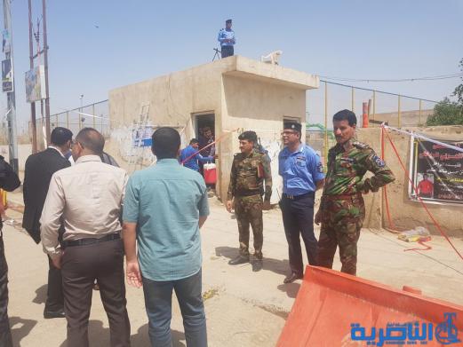 بالصور:القوات الامنية في قضاء الرفاعي تدلي باصواتها 