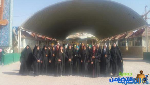 مبرة التضامن الاولى للبنات تنظم رحلة مدرسية للعتبات المقدسة في مدينتي النجف وكربلاء 