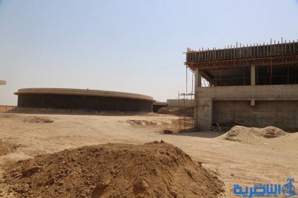 بالصور:مراحل استئناف تقدم العمل بمشروع ماء الاصلاح الكبير