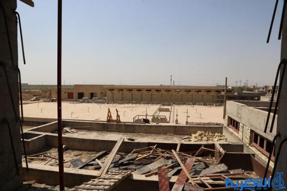 بالصور:مراحل استئناف تقدم العمل بمشروع ماء الاصلاح الكبير