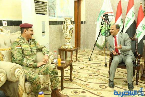 بالصور:محافظ ذي قار يستقبل المهنئين بمناسبة عيد الاضحى المبارك
