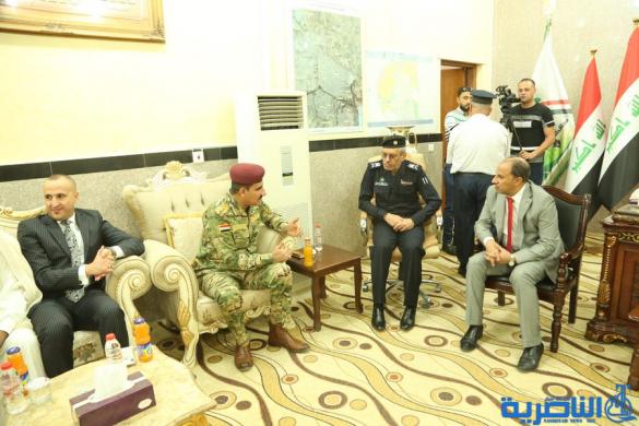 بالصور:محافظ ذي قار يستقبل المهنئين بمناسبة عيد الاضحى المبارك